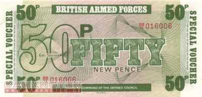 Grossbritannien - 50  New Pence (#M046_UNC)