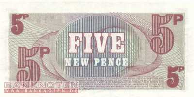 Great Britain - 5 New Pence (#M047_UNC)