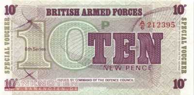 Grossbritannien - 10 New Pence (#M048_UNC)
