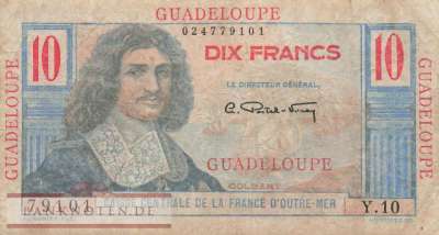 Guadeloupe - 5  Francs (#032_F)