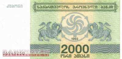 Georgien - 2.000 Laris (#044_UNC)