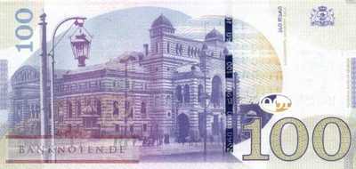 Georgia - 100  Lari (#080a_UNC)