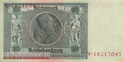 Germany - 10  Reichsmark (#0173a-FY_AU)
