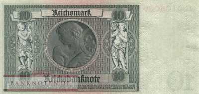 Deutschland - 10  Reichsmark (#0173c_UNC)