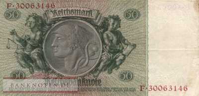 Deutschland - 50  Reichsmark (#0175cL_VF)
