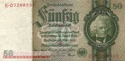 Germany - 50 Reichsmark (#0175dA-G_XF)