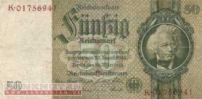 Germany - 50  Reichsmark (#0175d_VF)