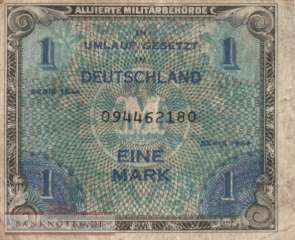 Deutschland - 1  Mark (#AMB-02a_F)