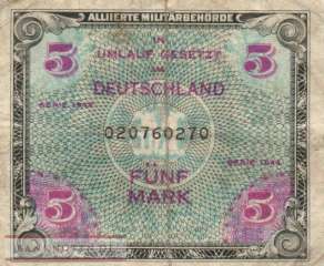 Germany - 5  Mark (#AMB-03a_F)