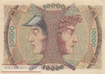 Baden - 10.000  Mark (#BAD09b_AU)