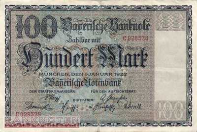 Bayern - 100  Mark (#BAY004_VF)