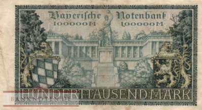 Bayern - 100.000  Mark (#BAY009_F)