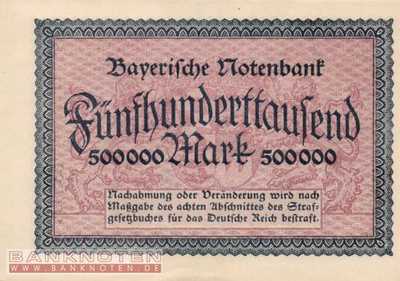 Bayern - 500.000  Mark (#BAY011_UNC)