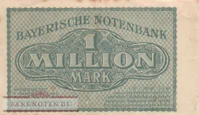 Germany - 1 Million Mark (#BAY012_XF)