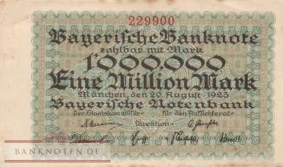 Germany - 1 Million Mark (#BAY012_XF)