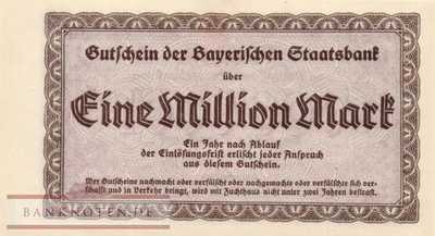 Bayern - 1 Million Mark (#BAY218c_UNC)