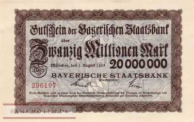 Bayern - 20 Million Mark (#BAY222_UNC)