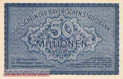 Bayern - 50 Million Mark (#BAY223a_UNC)