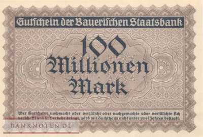 Germany - 100 Million Mark (#BAY224a_UNC)