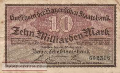 Deutschland - 10 Milliarden Mark (#BAY228_F)