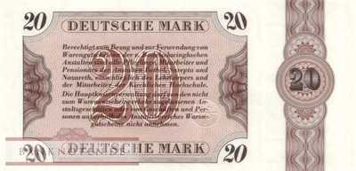 Deutschland - Bethel - 20  Mark (#BET06_UNC)