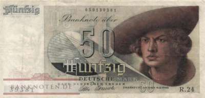 Germany - 50  Deutsche Mark (#BRD-02-2_VF)