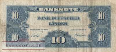 Deutschland - 10  Deutsche Mark (#BRD-04-R_F)