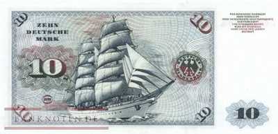 Deutschland - 10  Deutsche Mark (#BRD-07a_UNC)