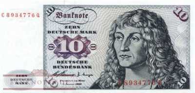 Germany - 10  Deutsche Mark (#BRD-07a_UNC)