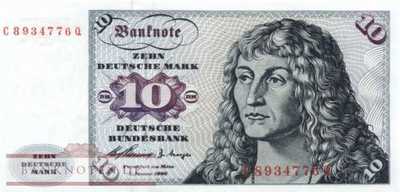 Deutschland - 10  Deutsche Mark (#BRD-07a_UNC)