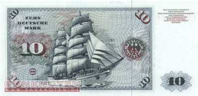 Deutschland - 10  Deutsche Mark (#BRD-07c_UNC)