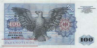 Germany - 100  Deutsche Mark (#BRD-10e-P_VF)