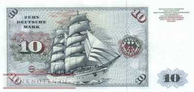 Deutschland - 10  Deutsche Mark (#BRD-14b_AU)
