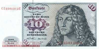 Germany - 10  Deutsche Mark (#BRD-14b_UNC)
