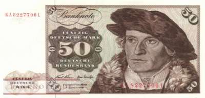 Deutschland - 50  Deutsche Mark (#BRD-16a-KA_AU)