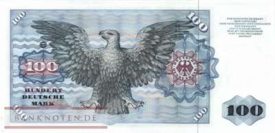 Deutschland - 100  Deutsche Mark (#BRD-17b-NF_UNC)