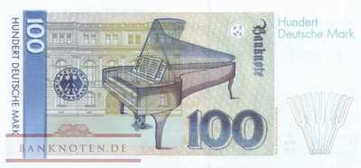Deutschland - 100  Deutsche Mark (#BRD-38a_UNC)