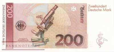 Deutschland - 200  Deutsche Mark (#BRD-39a-AA_UNC)
