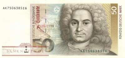 Germany - 50  Deutsche Mark (#BRD-43a-AK_AU)