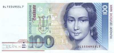 Germany - 100  Deutsche Mark (#BRD-44a_UNC)
