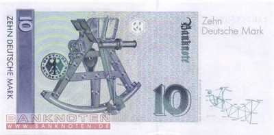 Deutschland - 10  Deutsche Mark - Ersatzbanknote (#BRD-47c_UNC)
