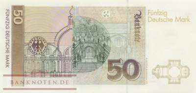 Deutschland - 50  Deutsche Mark (#BRD-49a_UNC)