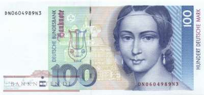 Deutschland - 100  Deutsche Mark (#BRD-50a_UNC)
