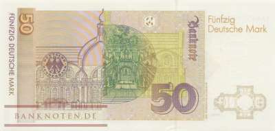 Deutschland - 50  Deutsche Mark - Ersatzbanknote (#BRD-53b_UNC)