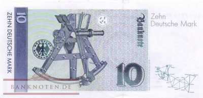 Germany - 10  Deutsche Mark (#BRD-56a-GU_UNC)