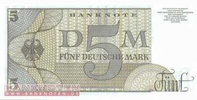 Germany - 5  Deutsche Mark (#BRD-61a_UNC)