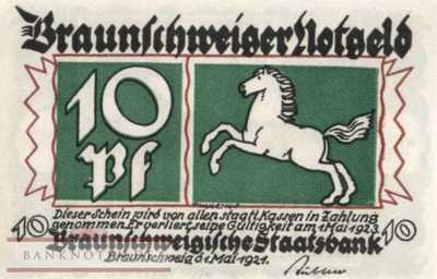 Braunschweig - 10  Pfennig (#BRS23c_UNC)