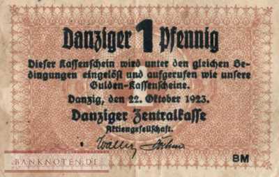 Danzig - 1  Pfennig (#DAN-35_VF)