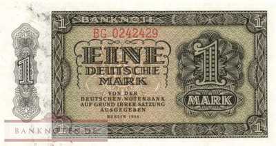 Germany - 1  Deutsche Mark (#DDR-02b_UNC)