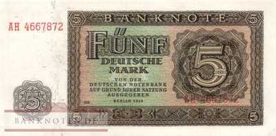 Germany - 5  Deutsche Mark - 11 (#DDR-04a_AU)